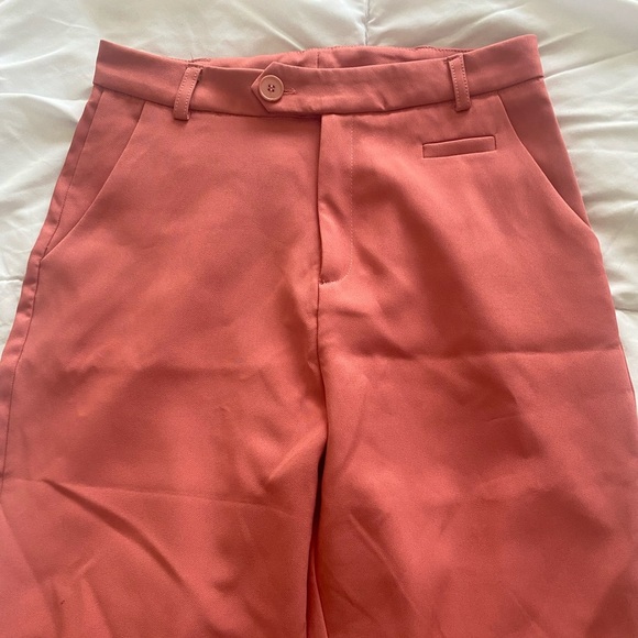 Pink classy Bermuda shorts - Picture 3 of 6